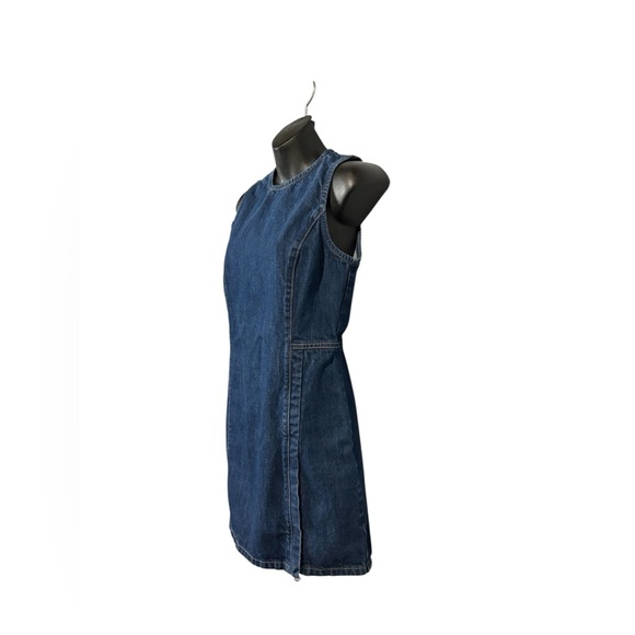 ZARA, Denim Dress - Casual Elegance, Small, Blue - Picture 7 of 9